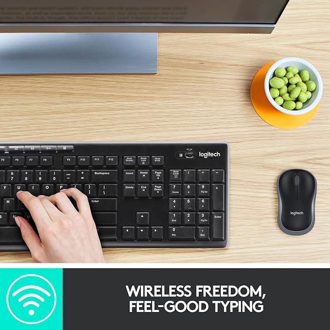 Logitech MK270r Wireless Keyboard and Mouse Combo