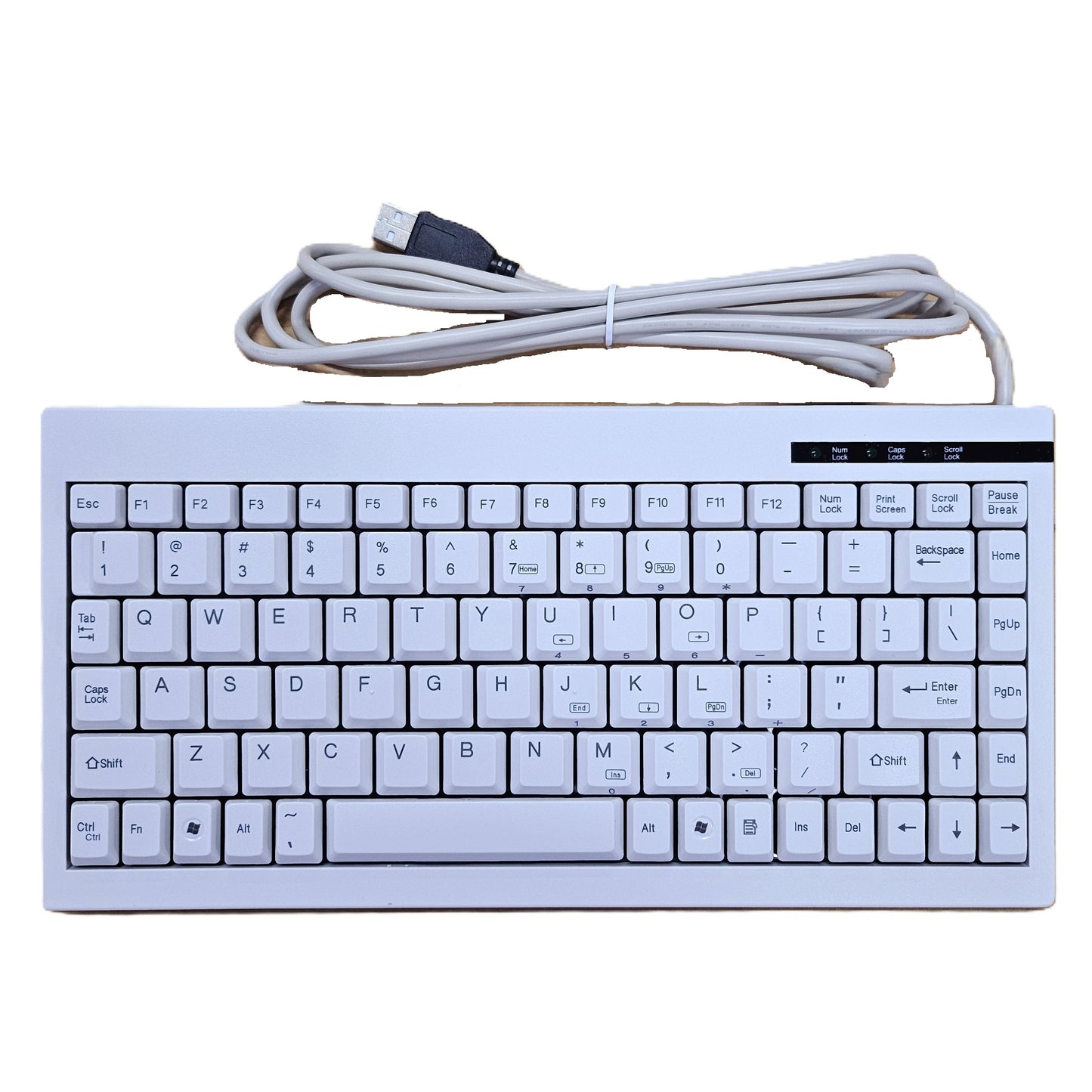 Adesso Mini USB Keyboard With Embedded Numeric Keypad