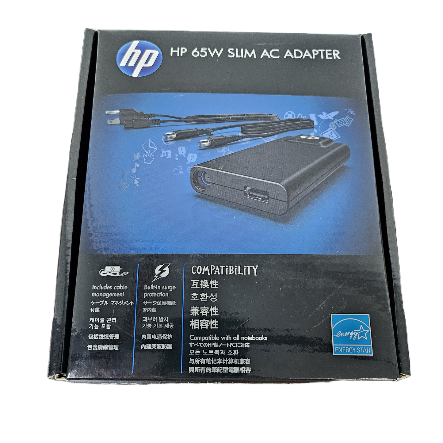 HP 65W Slim AC Adapter