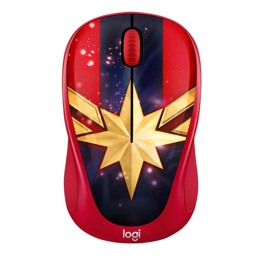 Logitech M238 Marvel Collection Wireless Mouse (Captain Marvel)