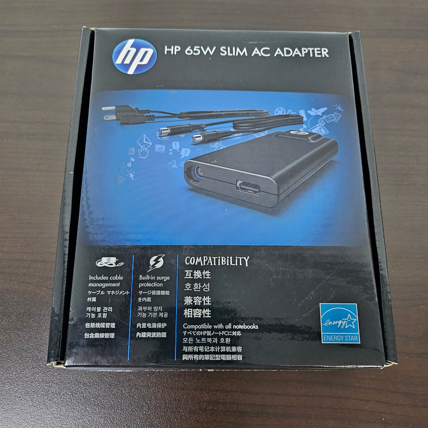 HP 65W Slim AC Adapter